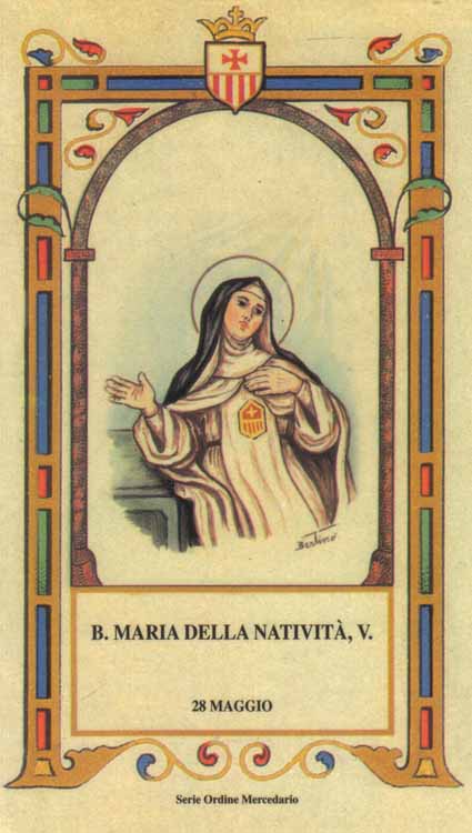 Beata Maria della Natività - Vergine mercedaria