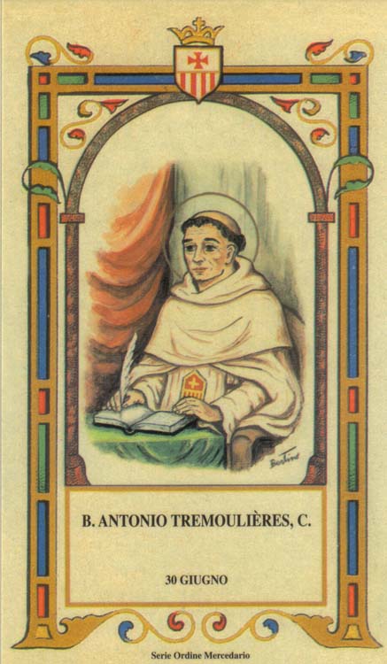 Beato Antonio Tremoulières - Mercedario