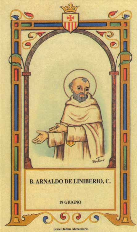 Beato Arnaldo de Liniberio - Mercedario