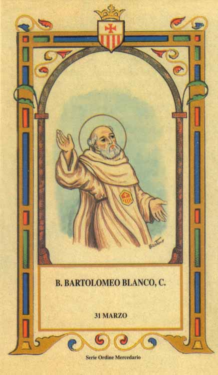 Beato Bartolomeo Blanco - Mercedario