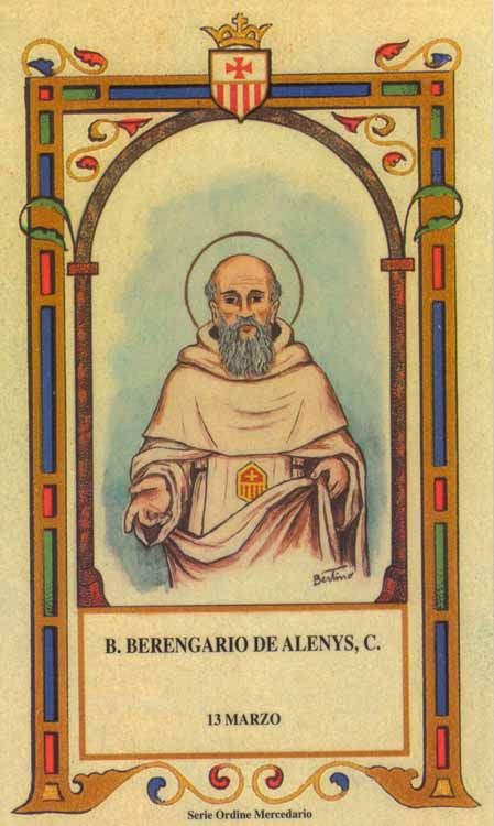 Beato Berengario de Alenys - Mercedario