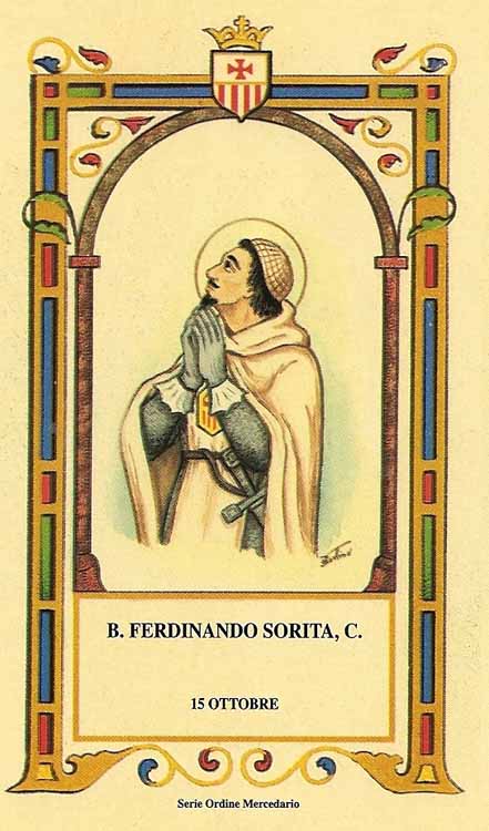Beato Ferdinando Sorita - Mercedario