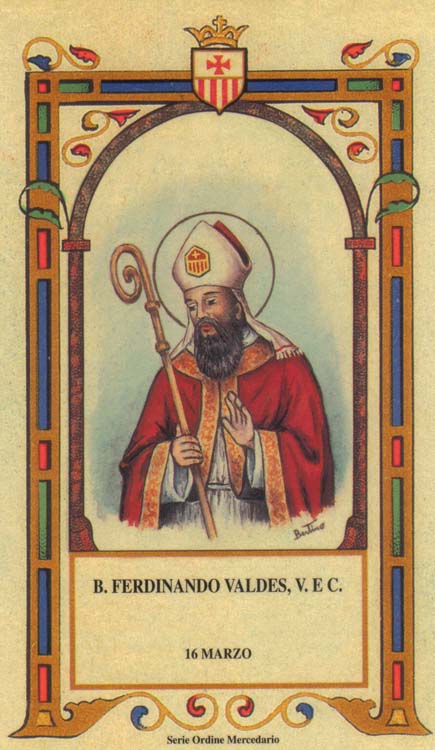 Beato Ferdinando Valdes - Vescovo
