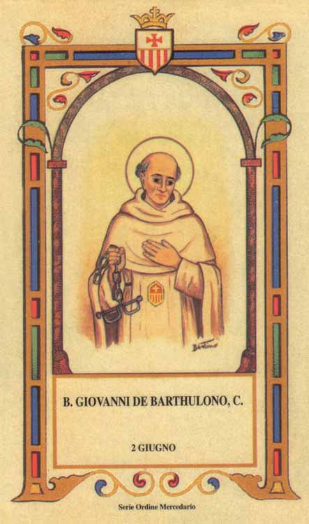 Beato Giovanni de Barthulono - Mercedario