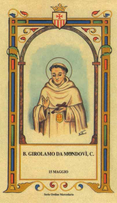 Beato Girolamo da Mondovì - Mercedario