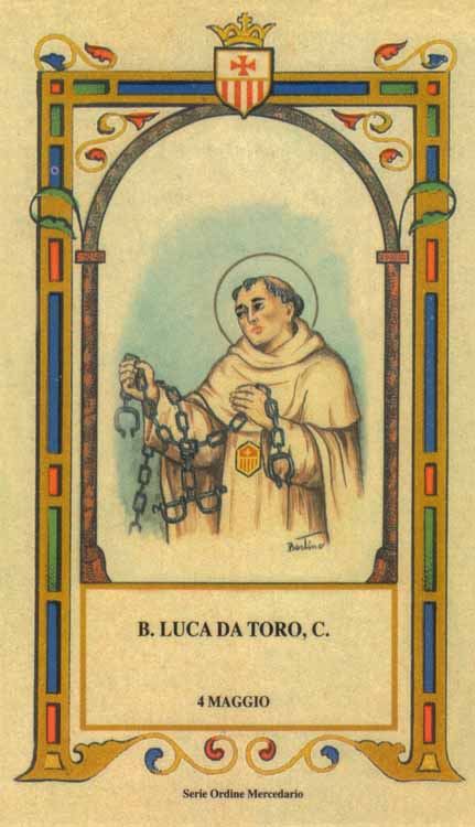 Beato Luca da Toro - Mercedario