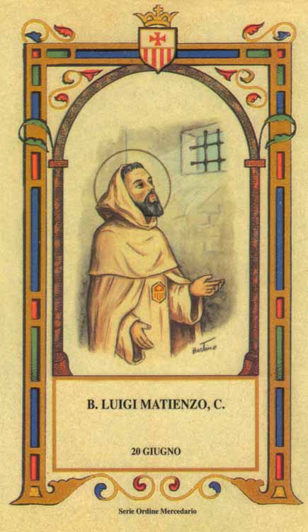 Beato Luigi Matienzo - Mercedario