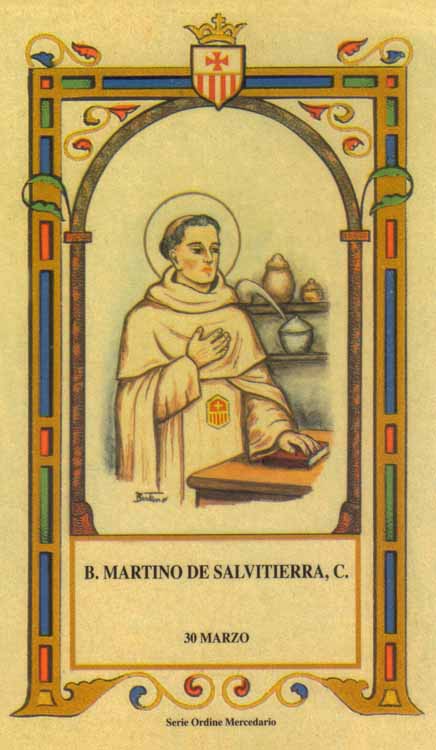 Beato Martino de Salvitierra - Mercedario