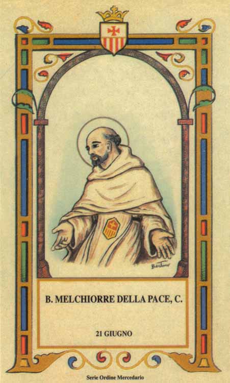 Beato Melchiorre della Pace - Mercedario