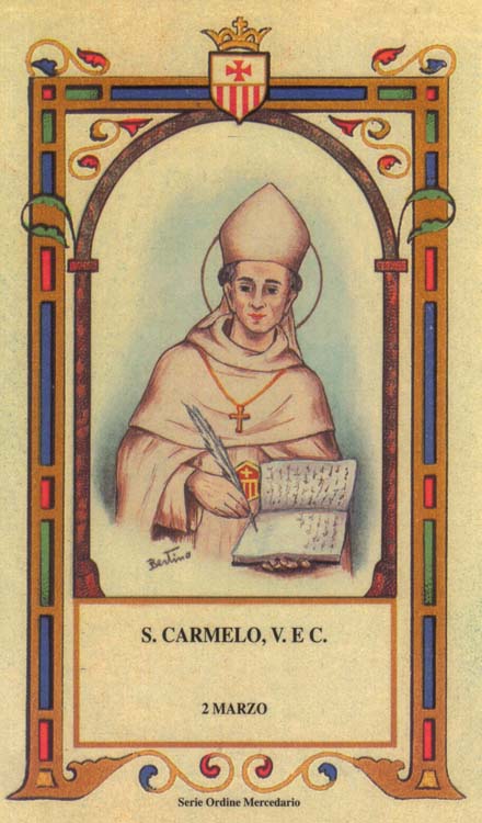 San Carmelo (Girolamo Carmelo di Savoia) - Mercedario, veggente, vescovo