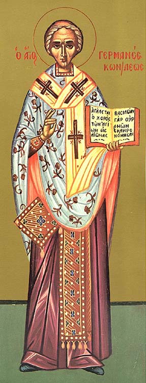San Germano - Patriarca di Costantinopoli