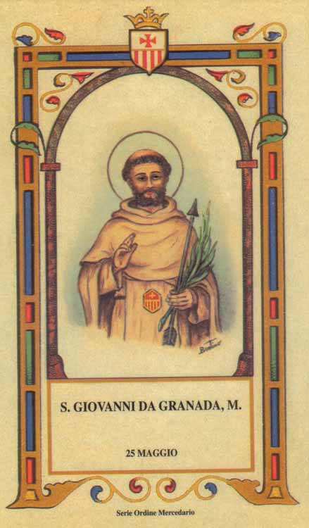 San Giovanni da Granada - Martire mercedario