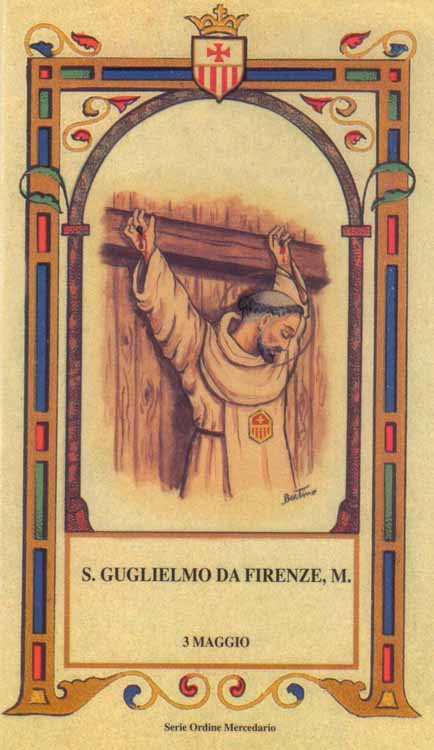 San Guglielmo da Firenze - Mercedario, martire