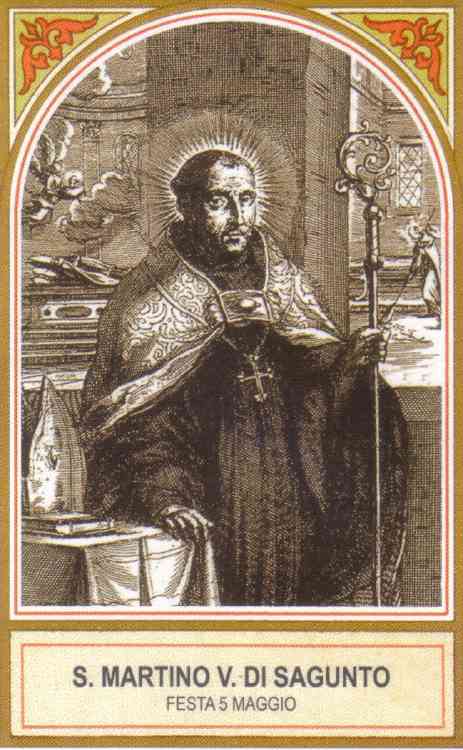 San Martino di Finojosa - Vescovo di Sagunto
