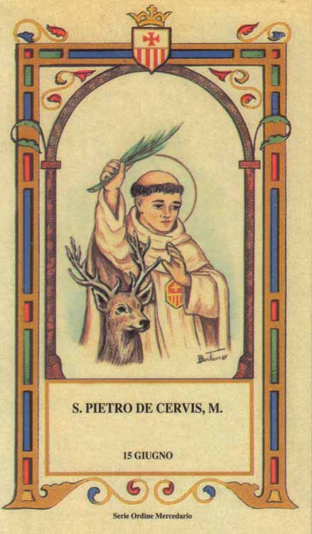San Pietro de Cervis - Martire mercedario