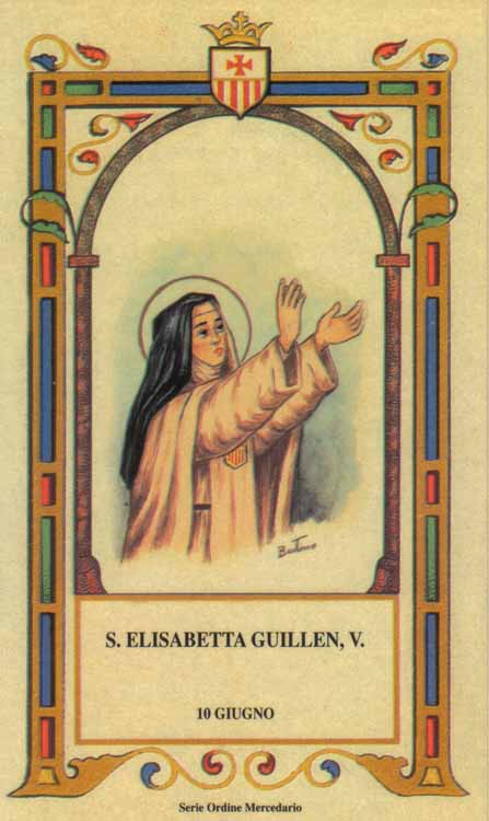 Sant'Elisabetta Guillen - Vergine mercedaria