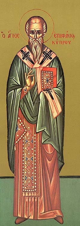 Sant'Epifanio di Costanza di Cipro - Vescovo