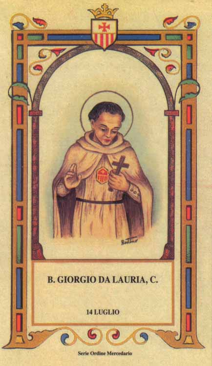 Beato Giorgio da Lauria - Mercedario